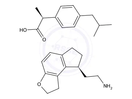 Chemical structure of Ramelteon Impurity 15 (S)-(+)-Ibuprofen