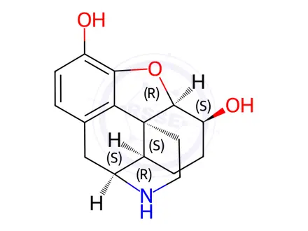 Chemical structure of Dihydronormorphine