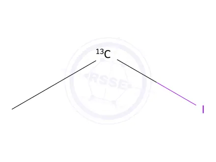 Chemical structure of Ethyl-1-13C iodide