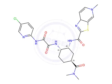 Chemical structure of Edoxaban Impurity 118