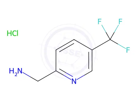 Chemical structure of (5-(Trifluoromethyl)pyridin-2-yl)methanamine hydrochloride