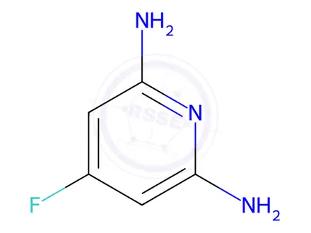 Chemical structure of 4-fluoro-2,6-pyridinediamine