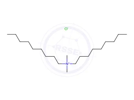 Chemical structure of N,N-Dimethyl-N-nonylnonan-1-aminium chloride