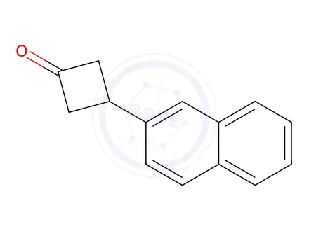 Chemical structure of 3-(Naphthalen-2-yl)cyclobutanone