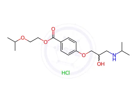 Chemical structure of Bisoprolol EP Impurity K Hydrochloride