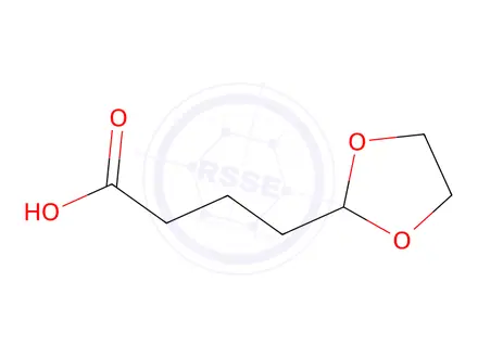 Chemical structure of 4-(1,3-Dioxolan-2-yl)butanoic acid