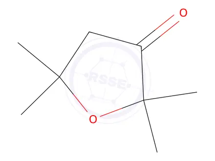 Chemical structure of 2,2,5,5-Tetramethyloxolan-3-one