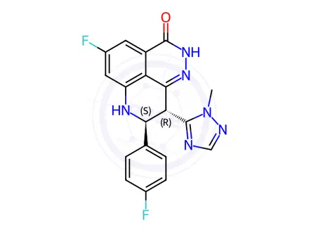 Chemical structure of Talazoparib