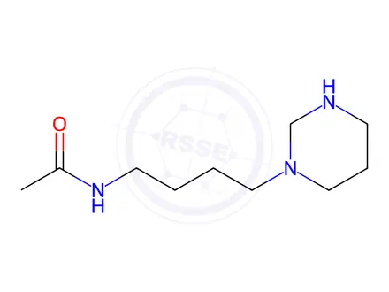 Chemical structure of N-[4-(Tetrahydro-1(2H)-pyrimidinyl)butyl]-acetamide