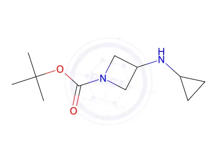 Chemical structure of tert-Butyl 3-(cyclopropylamino)azetidine-1-carboxylate