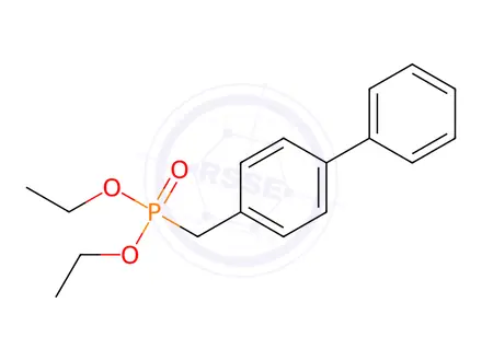 Chemical structure of DIETHYL (4-BIPHENYLYLMETHYL)PHOSPHONATE