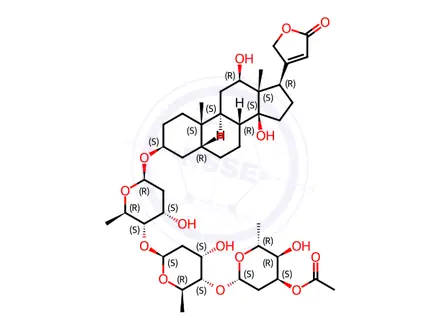 Chemical structure of Digoxin EP Impurity I