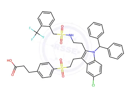 Chemical structure of Giripladib Impurity 44