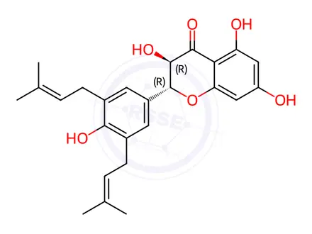 Chemical structure of Cathayanon H