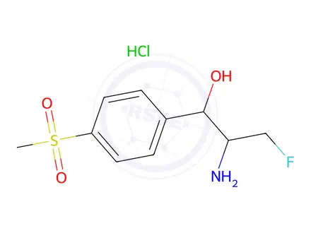 Chemical structure of Florfenicol Amine Hydrochloride