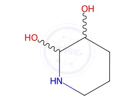 Chemical structure of Piperidine-2,3-Diol