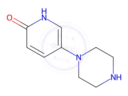 Chemical structure of 5-(Piperazin-1-yl)pyridin-2(1H)-one