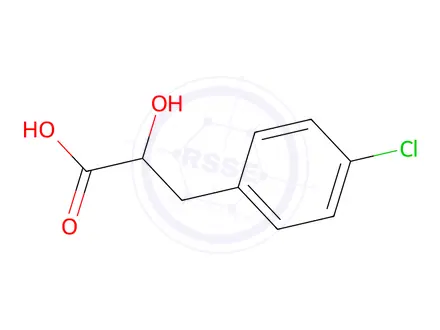 Chemical structure of 3-(4-Chlorophenyl)-2-hydroxypropionic Acid