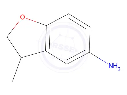 Chemical structure of (2-Methyl-2,3-dihydro-1-benzofuran-5-yl)amine