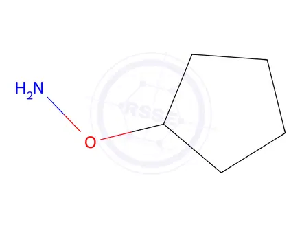 Chemical structure of O-cyclopentylhydroxylamine