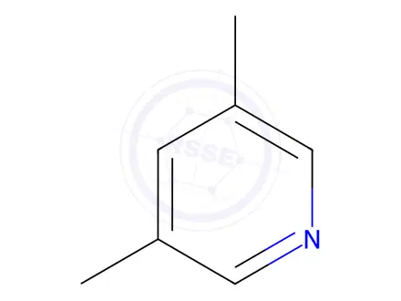 Chemical structure of 3,5-Dimethylpyridine