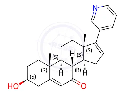 Chemical structure of Abiraterone Acetate Impurity 68