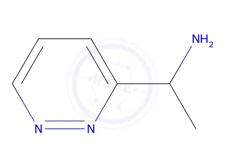 Chemical structure of 1-(Pyridazin-3-yl)ethanamine