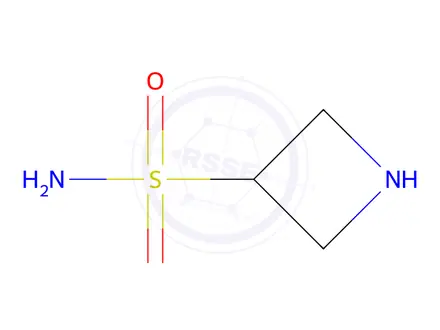 Chemical structure of 3-Azetidinesulfonamide