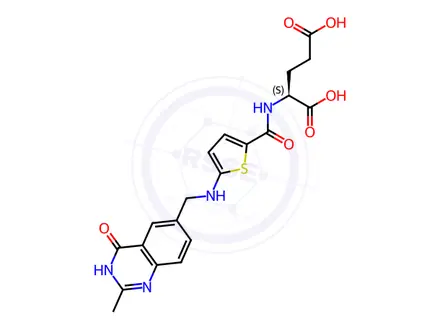 Chemical structure of Raltitrexed Impurity 90