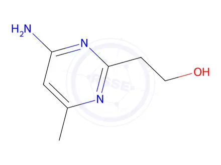 Chemical structure of 2-(4-aMino-6-MethylpyriMidin-2-yl)ethanol