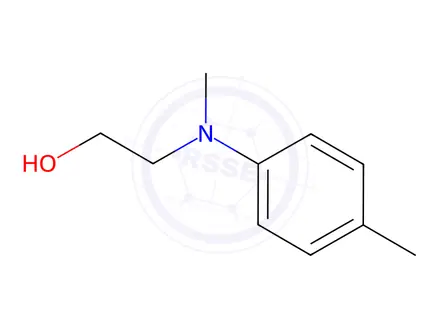 Chemical structure of N-(2-HYDROXYETHYL)-N-METHYL-4-TOLUIDINE