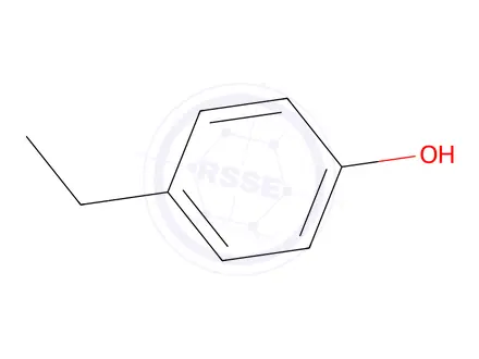Chemical structure of 4-Ethylphenol