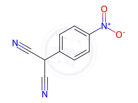 Chemical structure of 2-(4-NITROPHENYL)MALONONITRILE