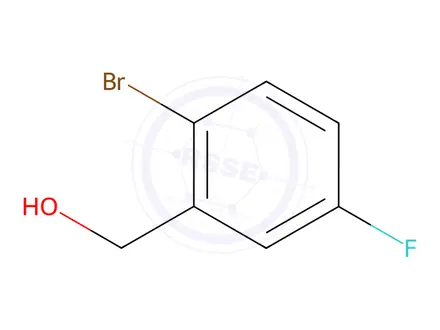 Chemical structure of (2-Bromo-5-fluorophenyl)methanol