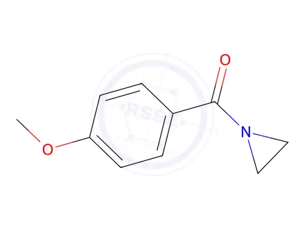Chemical structure of 1-(4-Methoxybenzoyl)aziridine
