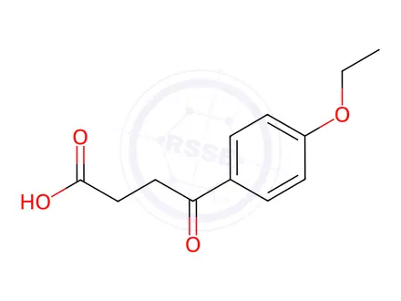 Chemical structure of 4-(4-Ethoxyphenyl)-4-oxobutanoic Acid
