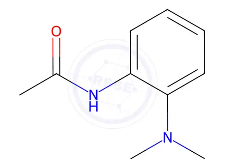 Chemical structure of N-(2-(dimethylamino)phenyl)acetamide