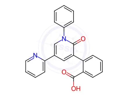 Chemical structure of Perampanel Impurity 107