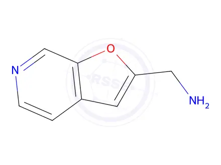 Chemical structure of Furo[2,3-c]pyridine-2-methanamine (9CI)