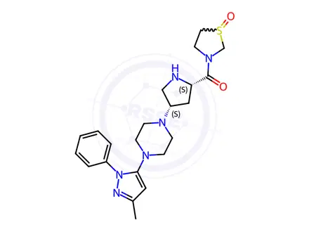 Chemical structure of Teneligliptin Impurity 25
