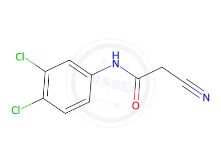 Chemical structure of 2-Cyano-N-(3,4-dichlorophenyl)acetamide