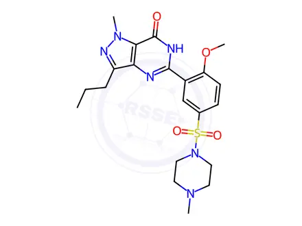 Chemical structure of Sildenafil Impurity 365