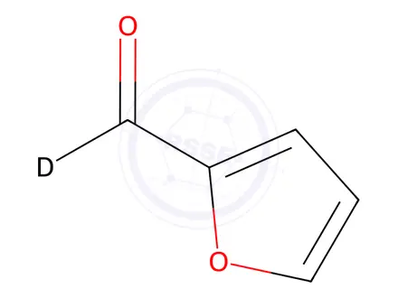 Chemical structure of Furfural-α-d