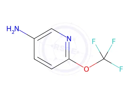 Chemical structure of 6-(Trifluoromethoxy)pyridin-3-amine