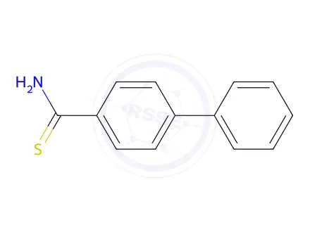 Chemical structure of Biphenyl-4-carbothioic acidamide