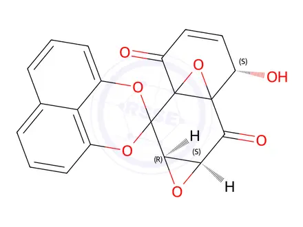 Chemical structure of diepoxin sigma