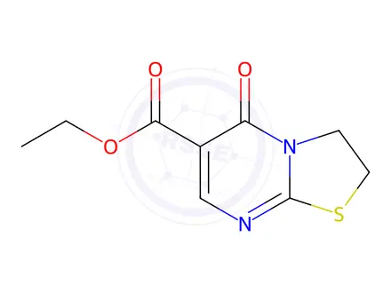 Chemical structure of Ethyl 5-oxo-2H,3H-[1,3]thiazolo[3,2-a]pyrimidine-6-carboxylate