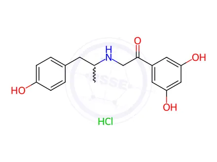 Chemical structure of Fenoterol EP Impurity B HCl