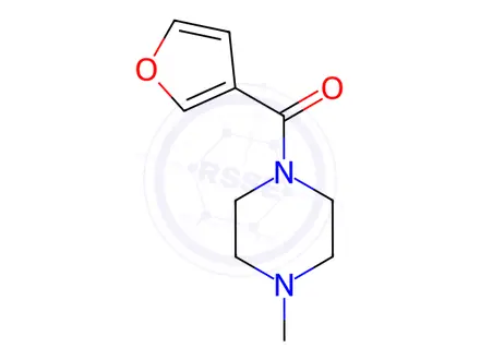 Chemical structure of Furan-3-yl(4-methylpiperazin-1-yl)methanone