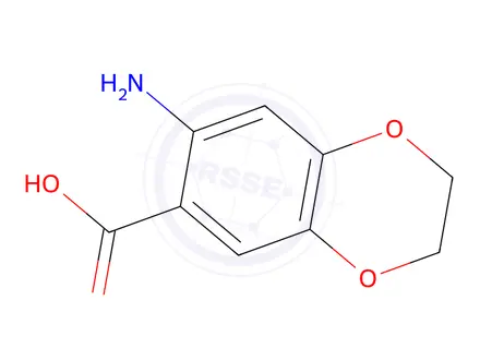 Chemical structure of 7-Amino-2,3-dihydro-benzo[1,4]dioxine-6-carboxylic Acid